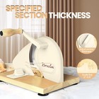 Brvclon Manual Bread Slicer Adjustable Thickness  Hand Crank Bread Slicer