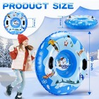 40       Snow Tube  Inflatable Snow Tubes For   Adults  Thickened Heavy Duty Sled   