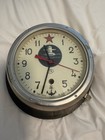 Vintage Russian Soviet Cccp Kauahguyckue Maritime Submarine Clock  Signed