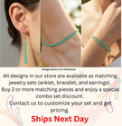 Delicate Charm Chain Anklet Gold Plated Brass Anklet With Colorful Dangling