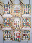 9 Christmas Nutcrackers handmade gift Tags scrapbooks junk Journals crafts