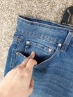 Seven7 Weekend Denim Shorts Womens 24w Blue High Rise Stretch Casual Nwt
