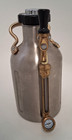 Growlerwerks Ukeg 64 Oz Stainless Steel Pressurized Beer Dispenser Tap Gauge