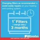 3m Filtrete Basic White Flat Panel Air Furnace Filter Count Of 2 4 8 48 Filters