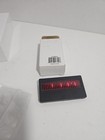  Programmable Scrolling Red Led Name Tag  Reusable Name Badge