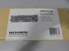 Bogen Tpu-15a Paging Amplifier