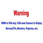 Hdmi Female To Vga Male Support 1080p Signal Output Converter With Audio Adapter