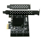 8 Port Sata 3 Pci Express Expansion Card Pci-e Sata Controller Adapter For Hdd