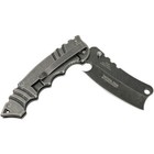 8 5  Tactical Pocket Cleaver Spring Open Assisted Wicked Razor Folding Knife