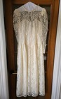 Vtg 1986 Cachet By Bari Protas Midi Tea  Dress Prom Wedding Sz 11 12 Cottagecore