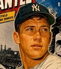8x10 Wallart Mickey Mantle Vintage Popart Card Poster Print