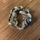 Estate Find - Rare Vintage Antique Buttons  29  On Bracelet