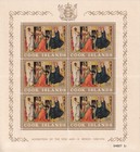 Cook Island - 1966 Christmas 5 Complete Sheets Mnh   - Lot A 257