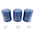 3 Honda Oem Oil Filters With Drain Plug Washer 15400-plm-a02 New Sealed   