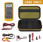 Fluke 87-v 88v 15b   Hard Carrying Case - Black   Yellow Pocket