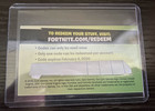 Fortnite Pickaxe Merry Mint Candy Cane Card Code Is Expired Scratched Read