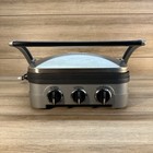 Cuisinart Griddler 5-in-1 Contact Grill Panini Press Sandwich Maker Indoor Gr-4n