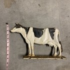 Vintage Antique Cast Iron Cow Decor