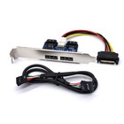 9pin Card Xt-xinte Hdd Converter Usb Card Port Adapter 2 0 7pin To Over Sata For