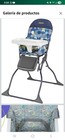 Cosco Kids Simple Fold Full Size High Chair With Adjustable Tray Elephant Gray