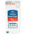 Wincup 8-oz foam Cups  Styrofoam Cups Disposable 1000 Ct  White
