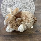 Dan Dee Fluffy Bunny Rabbit Plush Brown Tan 12  Stuffed Animal