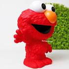 Sesame Street Elmo Coin Piggy Bank Figural Molded Pvc Bust Licensed Gift 9  New