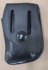Desantis A67 Black Leather Single Magazine Pouch Left Hand For P229