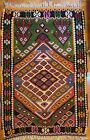 Handwoven 100  Wool  Kurdish Kilim Eastern Turkey
