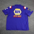 Vintage Chase Elliott Shirt Men 2xl Blue Nascar Racing Napa Pit Crew Jh Design
