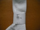 Mens Nwt Nike Quarter Ankle Socks Big Tall 3prs Everyday Dri-fit White Sz xl-xxl