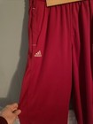 Indiana University Hoosiers Adidas Sideline Warm Up Pants Size Large