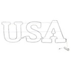 Led Rope Light Patriotic Usa Decoration - Lighted Sign - Red  White  And Blue