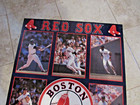 Vtg 1988 Starline Boston Red Sox Poster Baseball Original  clements Rice Boddiker