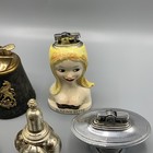 Huge Lot Of Vintage Antique Art Deco Table Cigarette Cigar Lighters
