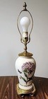 Portmeirion Botanic Garden Table Lamp Dianthus Sweet William Pattern 