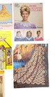Vintage Crochet Assorted Pattern   Booklet Lot Doilies Collars Blankets Afghans
