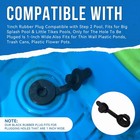 1 Inch Rubber   Water Table Plug For Little Tikes Pools   Step 2 Big Splash Pool