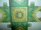 Rare 10 Pc  Set Of Original Antique Dunham s Cocoanut Litho  Dollhouse Furniture