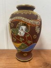 Japanese Moriage Dragon Satsuma Style Hand Painted Vase Made In Japan 8   