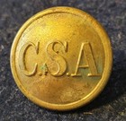 Civil War Confederate Army General Service  c S A  Button Albert   Cs-81-b Coat