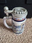 Beer Stein Vintage Avon 1984 Great American Baseball Lidded Mug Ceramic Mlb