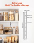 Vevor Shelf Track 39-inch 10 Pack Adjustable Steel Wall Mounted Shelf Pilaster