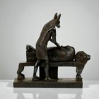 Rare Ancient Egyptian Antiques Anubis Statue God Of Mummification Pharaonic Bc