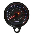Electronic Tachometer  Dc 12v Universal Motorcycle Led Backlight Tachometer 