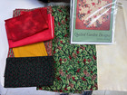 Christmas Tree Skirt  Quilt Kit   Ribbons All Around  31  Diameter When Complete