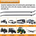 2pcs Tire Iron Tire Mount And Demount Iron Tire Bars For Tubeless Tire Changing