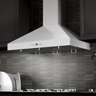 Zline 42  Wall Range Hood Stainless Steel With Led  Crown Molding  Kl3crn-42