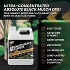 32oz Black Mulch Dye -restores Faded Mulch  Long-lasting Color cover 2 500 Sq ft