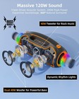Portable Bluetooth Speakers Wireless Upgrade  200w Peak Loud Sound deep Bass